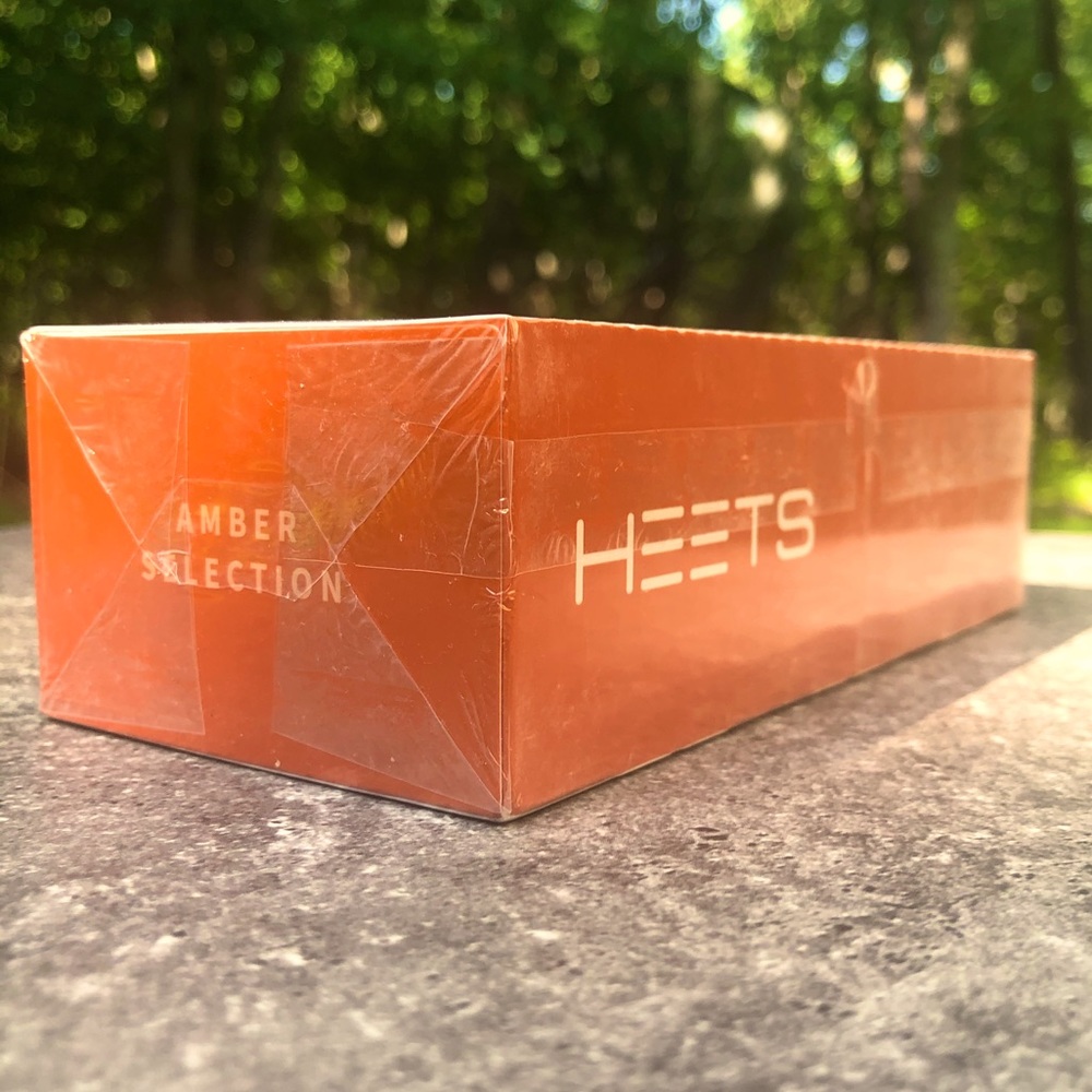 HEETS Amber Selection sealed 1 carton/10 packs/200 sticks